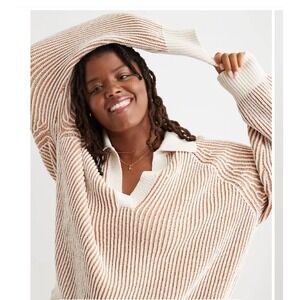 Aerie Sugar Rush Chenille Sweater, size small